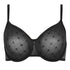 Bügel-BH Black MONOGRAM MESH DKNY INTIMATES
