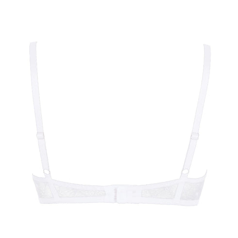 Bügel-BH Poplin White MONOGRAM MESH DKNY INTIMATES