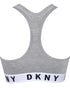Racerback Bralette Gry/Wht/Blk COZY BOYFRIEND DKNY INTIMATES
