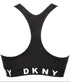 Racerback Bralette Black/White COZY BOYFRIEND DKNY INTIMATES