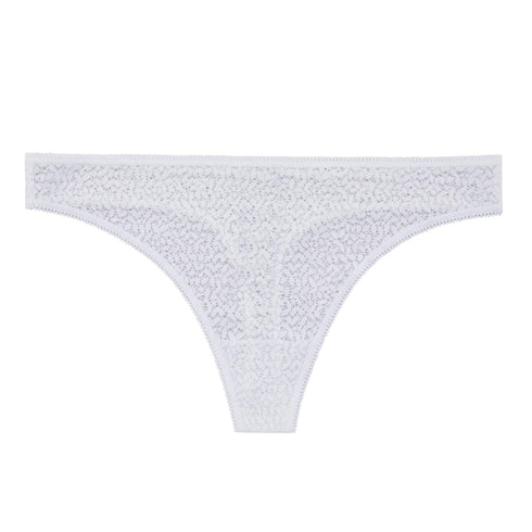 Thong Poplin White MODERN LACE DKNY INTIMATES