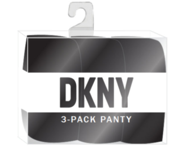 3 Pack Hipster Black LITEWEAR DKNY INTIMATES