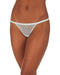 Table Thong Poplin White MONOGRAM MESH DKNY INTIMATES