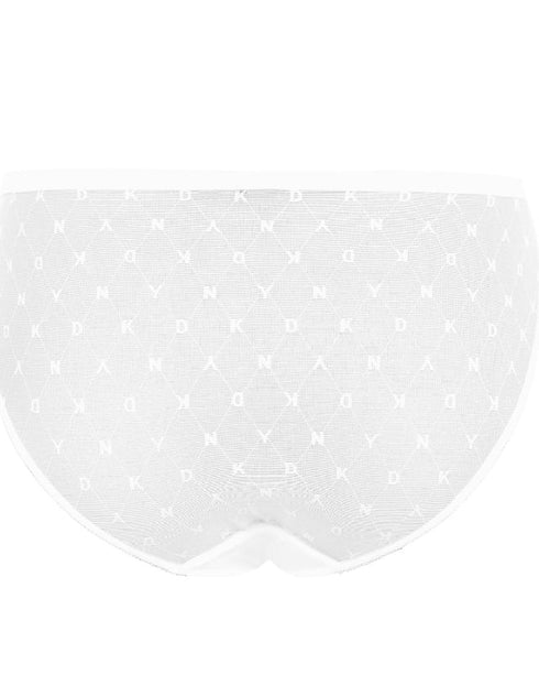 Slip Poplin White MONOGRAM MESH DKNY INTIMATES