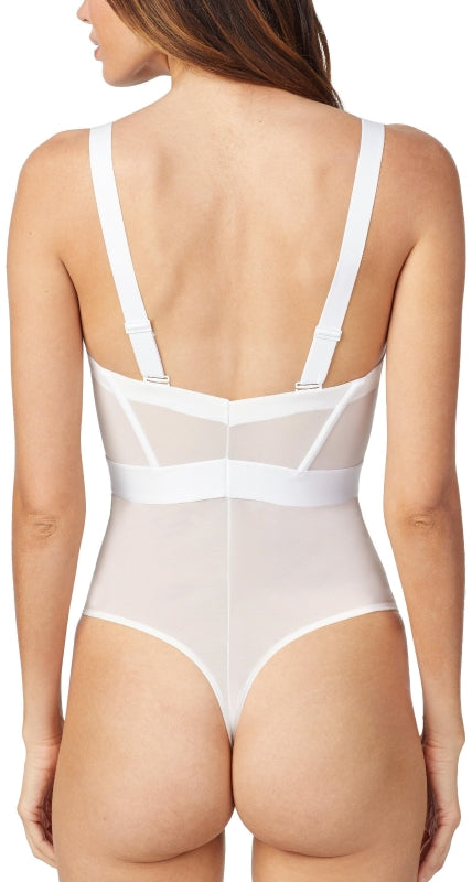 Trägerloser String-Body Weiss SHEERS DKNY INTIMATES