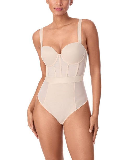 Trägerloser String-Body Cashmere SHEERS DKNY INTIMATES