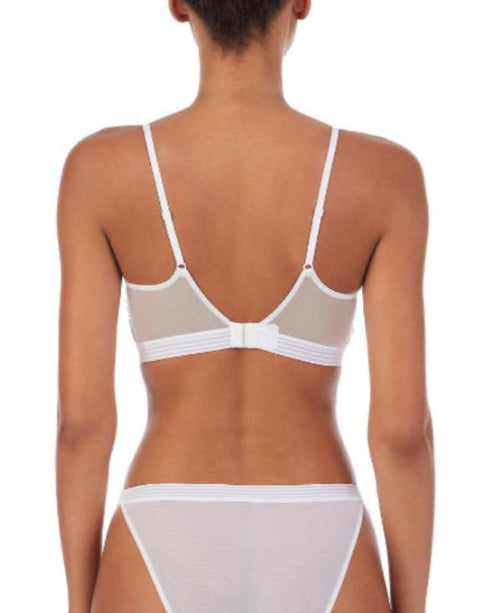 Bralette White TABLE TOPS SOFTEST LACE DKNY INTIMATES