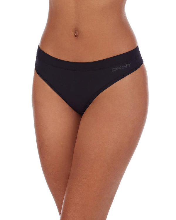 Thong Schwarz LITEWEAR ACTIVE COMFORT DKNY INTIMATES