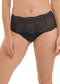 Fantasie Lace Ease Black Stretch Höschen - unsichtbare Slipkontur