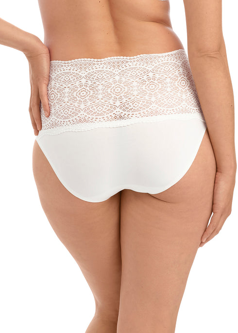 Lace Ease Ivory Stretch Höschen – unsichtbare Slipkontur