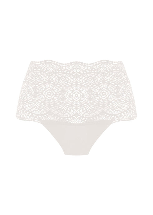 Lace Ease Ivory Stretch Höschen – unsichtbare Slipkontur