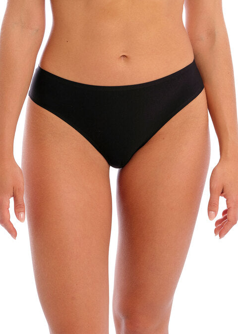 Fantasie Lace Ease Black Invisible Stretch Thong