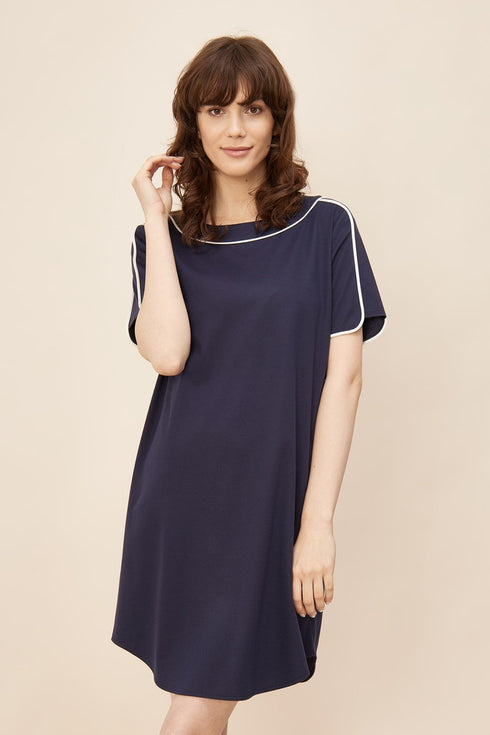 Féraud Nachthemd „Pure Look“ – Halbarm, Rundhals