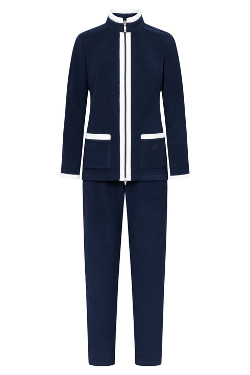 Féraud Lounge-Set mit Zipper und Taschen Navy