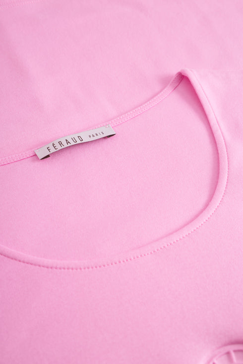 Féraud Damen-Pyjama aus Interlock-Baumwolle