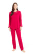 Féraud Damen-Pyjama – Rundhals, Langarm & lange Hose
