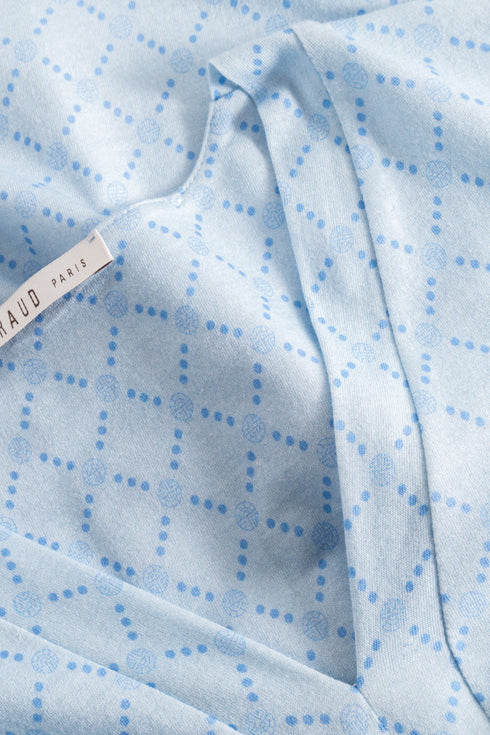 Féraud Damen-Pyjama – Logo, V-Ausschnitt