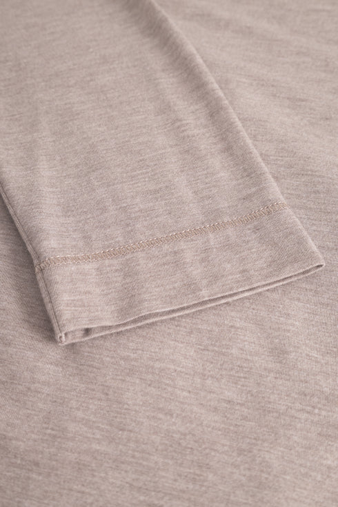 Féraud Nachthemd – Logo Melange, langarm