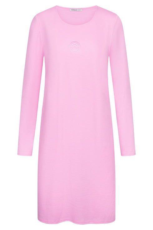 Féraud Interlock-Nachthemd, langarm English rose