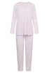Féraud Damen-Pyjama – Logo, V-Ausschnitt