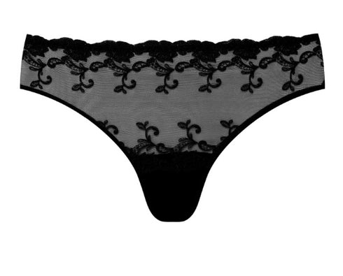 Dessous Strings Nero 1330F PLATINUM FASHION AMBRA