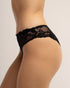 Dessous Brasiliana Slip Nero 1339F PLATINUM FASHION AMBRA