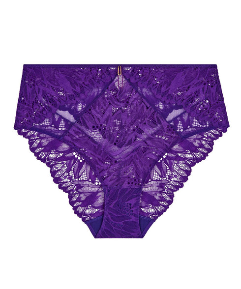 AUBADE Hochgeschnittener Slip FLOWERMANIA Poison Purple