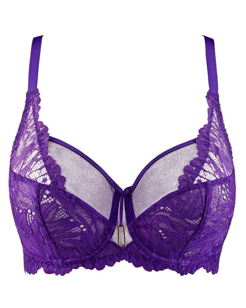 AUBADE Komfort-BH FLOWERMANIA Poison Purple