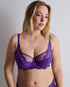 AUBADE Komfort-BH FLOWERMANIA Poison Purple