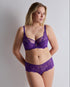 AUBADE Komfort-BH FLOWERMANIA Poison Purple