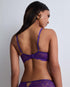 AUBADE Dreiviertelschaler-BH FLOWERMANIA Poison Purple