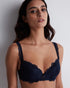 AUBADE Gemoldeter Push-Up BH DANSE DES SENS Evening Blue