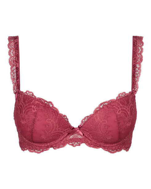 AUBADE Gemoldeter Push-Up BH DANSE DES SENS Mulberry
