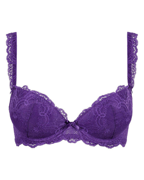 AUBADE Gemoldeter Push-Up BH DANSE DES SENS Spiced Plum