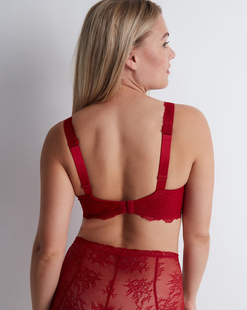 AUBADE Komfort Bügel-Triangel BH DANSE DES SENS Irresistible Red