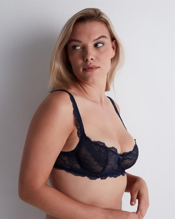 AUBADE Halbschale BH DANSE DES SENS Evening Blue