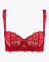 AUBADE Halbschale BH DANSE DES SENS Irresistible Red