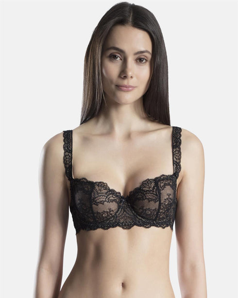 AUBADE Halbschale BH DANSE DES SENS Noir