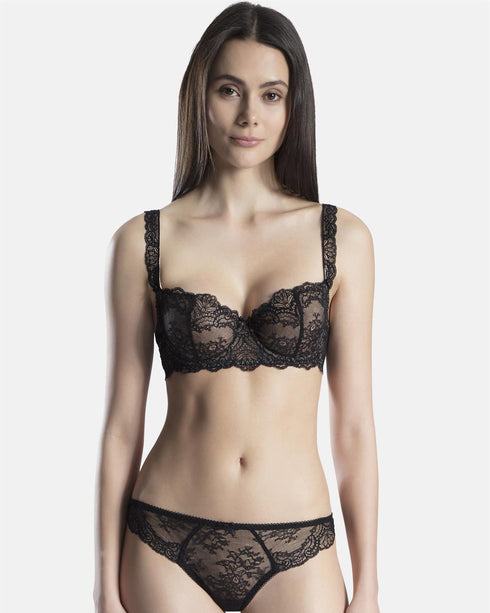 AUBADE Halbschale BH DANSE DES SENS Noir