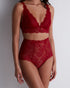 AUBADE Hochgeschnittener Slip DANSE DES SENS Irresistible Red