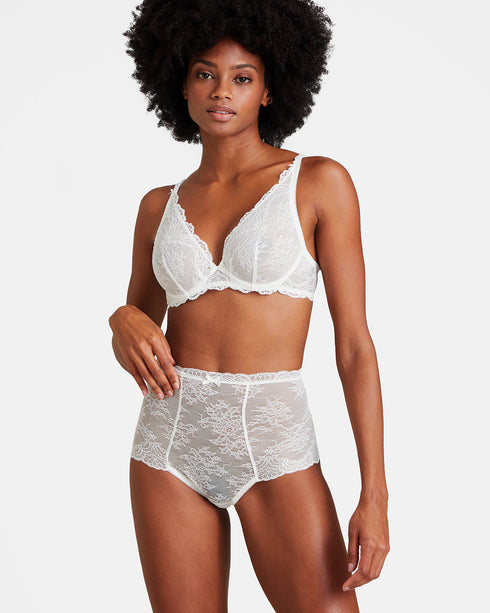 AUBADE Hochgeschnittener Slip DANSE DES SENS Opale