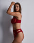 AUBADE Strumpfhalter DANSE DES SENS Irresistible Red