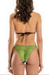 Triangel-Bikini Pailletten Far West Grün PIN-UP STARS