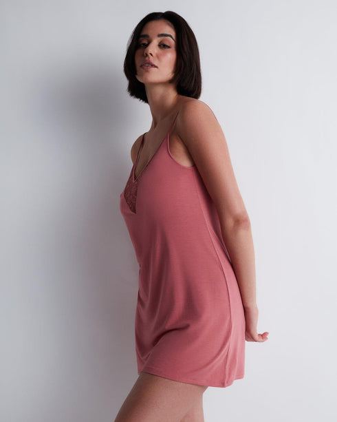 AUBADE Nachthemd LAZY DAYS Rosewood