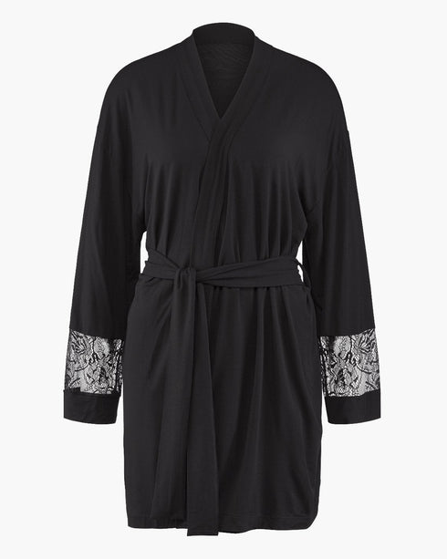 AUBADE Kimono LAZY DAYS Noir