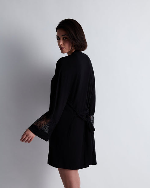 AUBADE Kimono LAZY DAYS Noir