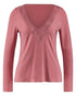 AUBADE Top mit langen Ärmeln LAZY DAYS Rosewood