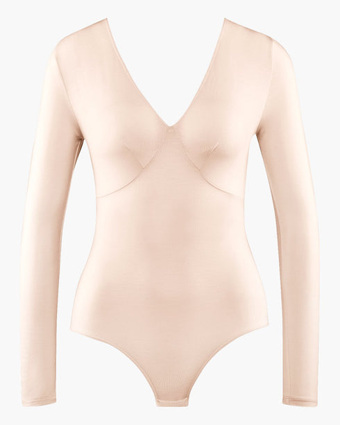 AUBADE Langärmeliger Body LAZY DAYS Petal