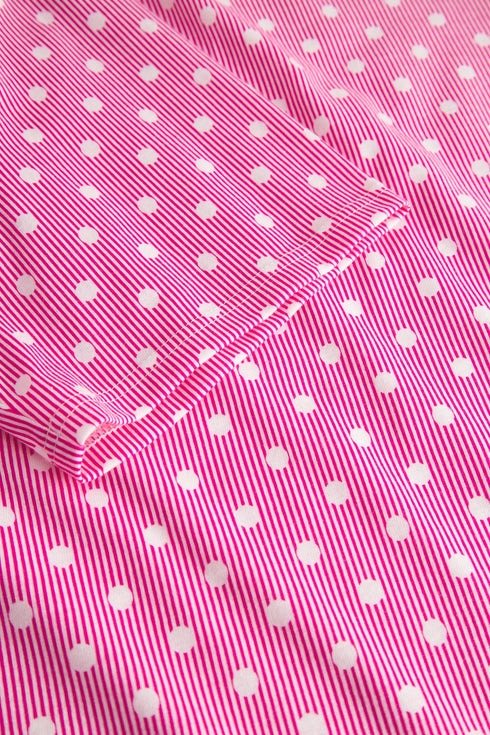 Rösch Pyjama mit 1/2-Ärmeln, Rundhalsausschnitt und 7/8-Hose