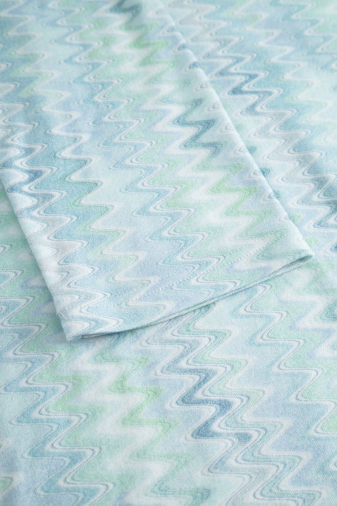 Rösch Pyjama – Langarm, lange Hose, Rundhals wild waves